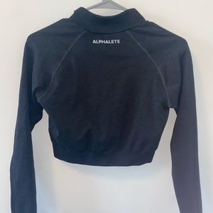 Alphalete Amplify cropped zip up